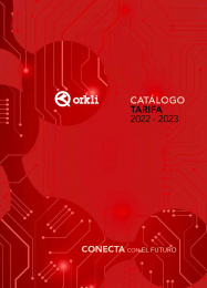 Tarifa Catálogo ORKLI 2022-2023 Edición Febrero