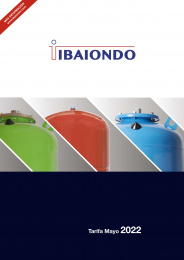 Catálogo Tarifa Industrias Ibaiondo Mayo 2022