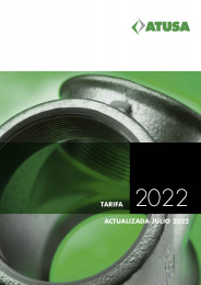 Catálogo Tarifa Atusa Julio 2022