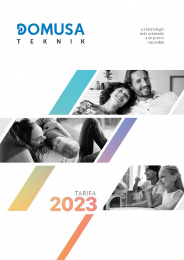 Tarifa Catálogo DomusaTeknik Marzo 2023