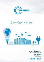 Catálogo Tarifa TUPERSA 2023-2024