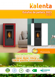 ... Tarifa Estufas de Pellets KALENTA 2023 Edición 9