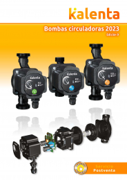 .... Tarifa Bombas Circuladoras KALENTA 2023 Edición 9
